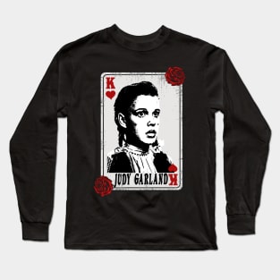 Vintage Card Judy Garland Long Sleeve T-Shirt